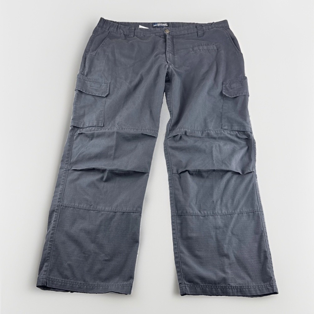 LA Police Gear Shrike Cargo Pants Men 42x30 Gray Tactical Rip Stop Workwear READ